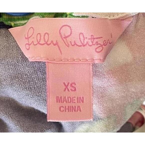 Lilly Pulitzer Floral Strapless Summer Dress, XS - Picture 4 of 6